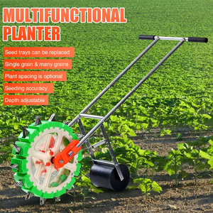 Manual Bean Seeder Machine High Productivity ABS + PC + Stainless Steel 1 Row <b>Vegetable</b> Seeders & Transplanters - Product Image 1
