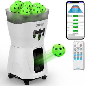 Fivek <span class=keywords><strong>2026</strong></span> BESTSELLER PUSUN PP MINI PRO Pickleball-Ballwurfmaschine 8-60 km/h Geschwindigkeitsbereich und 14m Distanz für Fertigkeitstraining - Product Image 1