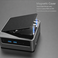 Mini PC de Alta Calidad Preparado para IA, OEM ODM, Windows 11 Pro, Ultra 7 155H, 16G/32G, 512G, Doble LAN 2.5G, Computadora de Escritorio para Seguridad en Redes