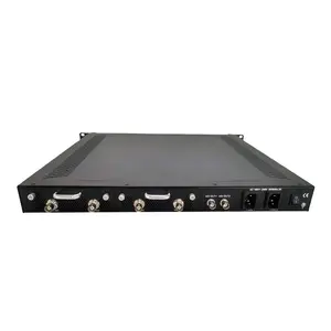 Codificador de transmissão de vídeo 4 em 1 mpeg2/h.264 ip asi SDI para streamer IP