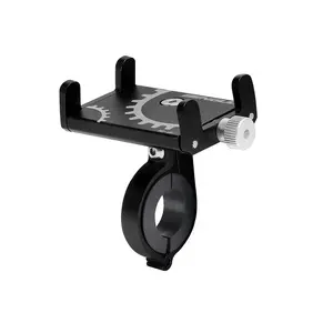 Aluminium Alloy Bicycle Phone Stand Holder Motorcycle Adjustable Quick Install Bicycle Mobile Phone Mount