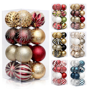 Offre Spéciale décorations de noël 16/ensemble de boule de noël peinte en forme d'ensemble suspendu accessoires de pendentif d'arbre de noël - Product Image 3