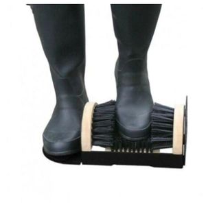 Grande brosse et éponge à bottes - Outil de nettoyage de chaussures en plastique écologique - Éponge à bottes résistante aux intempéries - Product Image 5