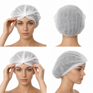 Casquettes de laboratoire, casquettes de salon de beauté, casquettes de spa, casquettes d'esthéticienne, casquettes de qualité <span class=keywords><strong>alimentaire</strong></span>, anti-poussière, étiquette privée, directement de l'usine, imperméables, élastiques, confortables - Product Image 1