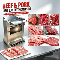 Machine à trancher la viande électrique professionnelle haute puissance, équipement de déchiquetage et de découpe du poulet, machine à trancher le bœuf