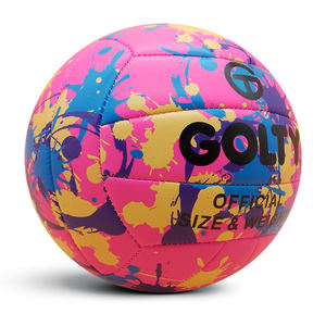 Balón de Voleibol <span class=keywords><strong>GOLTY</strong></span> GVM-1015A Talla 5 Peso 260-280G y Circunferencia 650-670MM con Cuero de PVC Luminoso Personalizado Cosido a Máquina - Product Image 3