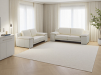 Ensemble de canapés en cuir de luxe de haute qualité pour salon de villa moderne avec accoudoirs larges, couleurs et dimensions personnalisées, garantie de 2 ans, logo personnalisé