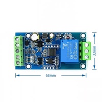 Modul Relay Modbus RTU 724 V RS485/TTL 1 Saluran Input/Output dengan Perlindungan Polarisasi Terbalik Buatan China