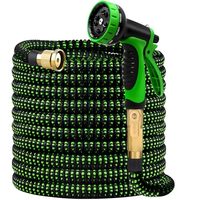 Logo personnalisé Heavy Duty 50FT 100FT Tubes de jardin extensibles pour l'arrosage du jardin