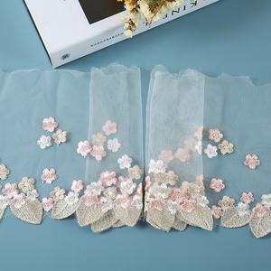 Encaje <span class=keywords><strong>de</strong></span> Alta Calidad en Existencia, Tela <span class=keywords><strong>de</strong></span> Encaje Bordado <span class=keywords><strong>de</strong></span> 21 cm <span class=keywords><strong>de</strong></span> Ancho, Cinta <span class=keywords><strong>de</strong></span> Encaje Floral <span class=keywords><strong>para</strong></span> <span class=keywords><strong>Vestidos</strong></span> <span class=keywords><strong>de</strong></span> Novia, Cortinas y Textiles <span class=keywords><strong>para</strong></span> el Hogar - Product Image 2