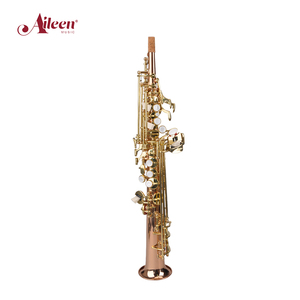 Saxophone <span class=keywords><strong>Sopranino</strong></span> à clé BE laquée or de qualité générale SPSP-G501G - Product Image 2