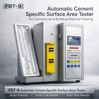 Testeur de perméabilité à l'air et de surface spécifique Blaine entièrement automatique pour ciment – Équipement de test de matériaux de construction