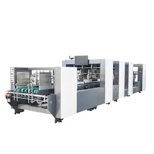 Encoladora de carpeta inferior de bloqueo automático Rolam 1200/1450 PC Máquina encoladora plegable de cartón corrugado - Product Image 6
