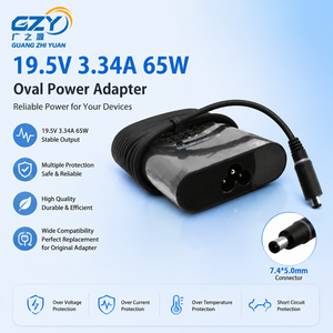 Factory 65W 19.5V 3.34A Laptop Charger <b>Adapter</b> De Laptop Latitude E5440 E5470 7480 E6540 E7240 E7440 7.4*5.0mm PD3.0 QC4.0 OEM - Product Image 1