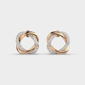 Luxury 925 Sterling <b>Silver</b> Round Brilliant Moissanite <b>Stud</b> <b>Earrings</b> Elegant Fine Jewelry Fashion Gift for Women - Product Image 5