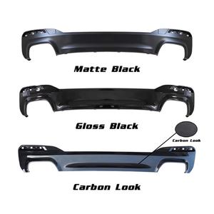 Diffuseur arrière noir brillant de style 540i parfaitement adapté pour <span class=keywords><strong>BMW</strong></span> G30 2018-2020, mise à niveau du <span class=keywords><strong>pare</strong></span>-chocs M-Tech, pièce de style - Product Image 1