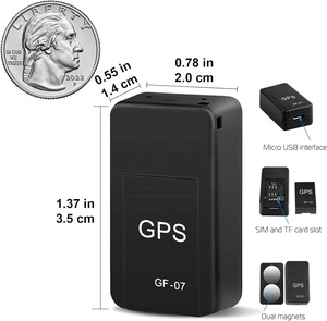 Magnetic <strong>Mini</strong> GPS <strong>Tracker</strong> Locator Real Time Anti-Theft Micro GPS Tracking <strong>Device</strong> with Free App for Cars, Kids, Elderly, Wallet - Product Image 3