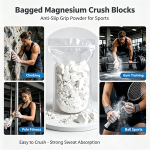 Craie de magnésium en sachet, anti-dérapante, pour l'<span class=keywords><strong>escalade</strong></span>, la <span class=keywords><strong>musculation</strong></span> et l'entraînement en salle de sport - Product Image 3