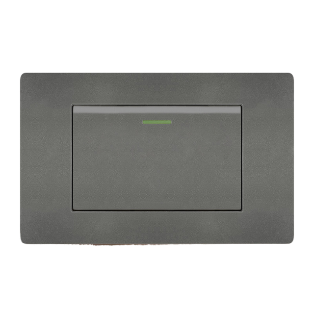 Factory Outlet Electrical EU Standard Push Button Power Wall Switches and Sockets