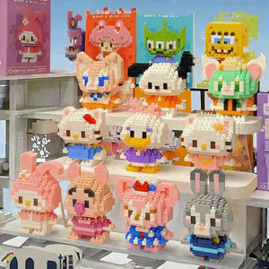 Bloques de Construcción de Micropartículas Compatibles, Animales, Naturaleza, Modelo Educativo de Ensamblaje, Juguete de Plástico ABS, 40 Piezas, Escala 1:1 - Product Image 3