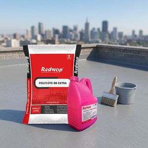 POLYCOTE BB EXTRA Elastomeric <b>Waterproofing</b> <b>Membrane</b> High Strength Polymer Modified Coating <b>for</b> Roof Terrace Basement and Concre - Product Image 2