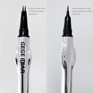 Gegebear - Delineador de Cejas Líquido con Punta Bifurcada para Posicionamiento y Tinte, Delineador de Cejas para un Aspecto Natural - Product Image 4