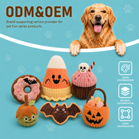 Jouet en peluche chien en gros, taille, couleur, tissu et emballage personnalisés, avec logo, pour les programmes de vente au détail de marques d'articles pour animaux de compagnie