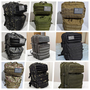 <span class=keywords><strong>Sac</strong></span> à dos tactique pour hommes, 45L, 3P, Molle, camouflage, pour le camping, la randonnée en montagne - Product Image 4