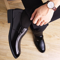 Mocassins de ville pour hommes en cuir à lacets, respirants et confortables, adaptés aux quatre saisons, pour les hommes d'âge mûr et les papas actifs