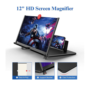 Support de support vidéo HD pliant de bureau protecteur des yeux amplificateur de <span class=keywords><strong>loupe</strong></span> <span class=keywords><strong>d</strong></span>'<span class=keywords><strong>écran</strong></span> de téléphone portable incurvé agrandi 3D <span class=keywords><strong>pour</strong></span> <span class=keywords><strong>Smartphone</strong></span> - Product Image 5