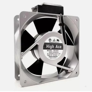Ventilateur industriel High Ace 108-602, moteur AC, métal, 200V, 37,5x37,5cm, usage commercial - Product Image 1