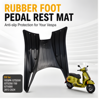 Tapis de sol noir pour moto et scooter, pour PRIMAVERA & SPRINT 50/150 150cc, toutes années, accessoires