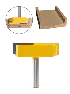 1 broca de limpieza inferior de 12mm, broca de enrutador Dado de vástago, Punta Grande de 2 pulgadas de diámetro para herramienta de corte de madera - Product Image 6