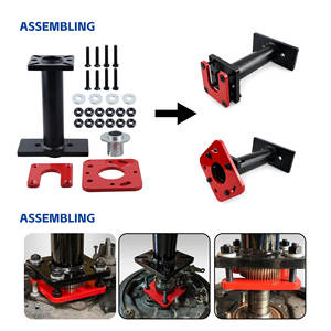 Penarik bantalan poros belakang, alat pelepas AS ABS <span class=keywords><strong>Tone</strong></span>, alat cincin 40mm dengan pelat adaptor untuk 4 pelari - Product Image 6