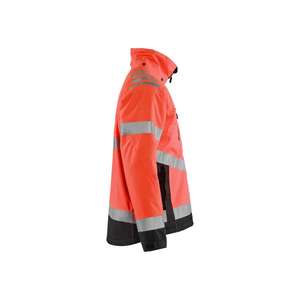 BLAKLADER - 478019775599XL Chaqueta de concha forrada ligera Hi-vis Rojo/Negro-EAN 7330509658277 ROPA DE TRABAJO DE LA HI-VIS - Product Image 3