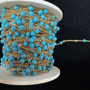 Men 18K Vàng Vòng men màu hạt Thép không gỉ chuỗi trang sức vĩnh viễn chuỗi - Product Image 5