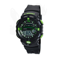 LASIKA Ovale Sport-Digitaluhr für Herren Multifunktional Wasserdicht mit Alarmfunktion Anpassbare Modische Armbanduhr