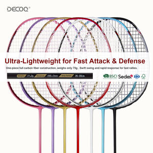 Raqueta de Bádminton Profesional de Alta Calidad en Fibra de Carbono, Técnica de Tejido, Dureza Duradera, <span class=keywords><strong>Material</strong></span> de Agarre de PU, Diseño Moderno - Product Image 3