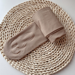 ถุงน่องผู้หญิงแบบถักเนื้อแน่น ป้องกันแบคทีเรีย ไม่เป็นขุย โปร่งแสง สีเนื้อ สำหรับฤดูใบไม้ผลิ/ฤดูร้อน กันลื่น บาง ไซส์ใหญ่ - Product Image 6