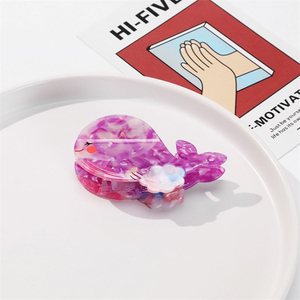 PL <span class=keywords><strong>WOW</strong></span> Sheila คลิปหนีบผมอะซิเตทสำหรับผู้หญิงเครื่องประดับผมดีไซน์ใหม่ - Product Image 4