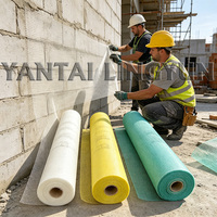 Rotoli di Rete in Fibra di Vetro per Rinforzo Pareti EIFS, Alta Resistenza 4*4mm 160G, Rete in Fibra di Vetro per Progetti Edili