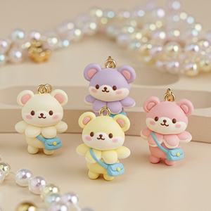 Llaveros de coche con diseño de muñeca, para hombres y mujeres, amantes, colgante pequeño y bonito, accesorios de moda para llavero, regalo para bolsos de juego. - Product Image 6