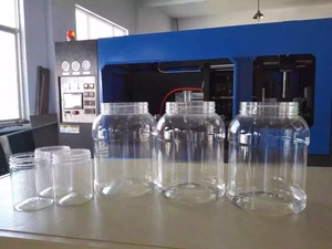 Tay tự động cho ăn nhựa PET Jar Máy làm - Product Image 4