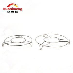 Huasimeng Grille de cuisson vapeur en acier inoxydable écologique 3,0 mm, simple couche, gadget de cuisine polyvalent pour la cuisson et le chauffage - Product Image 1
