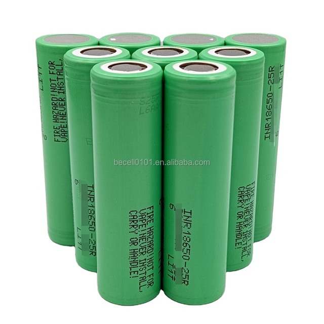 SAM 18650 INR18650  25R 20A  LiCoO2 Battery 2500mAh 3.7V 500 Cycles for Samsung Battery