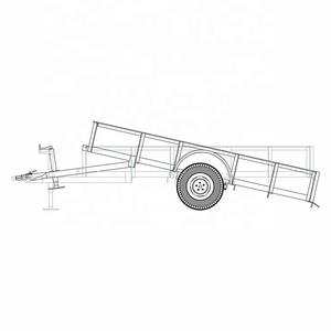 Remorque utilitaire <span class=keywords><strong>pour</strong></span> petite voiture, moto, vélo, ATV, remorque agricole à vendre - Product Image 1
