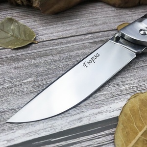 Cuchillo Plegable de Alta Dureza para Exteriores, Herramienta EDC para Exteriores, Mango de Madera, Equipo de Supervivencia para Montañismo - Product Image 3