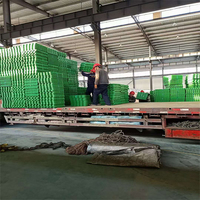 CHANGFENG 500*500*40mm HDPE Perméable Stabilisation des routes En Plastique Herbe Allée Pavé Grille Au Sol pour Pose De Dalles De Béton