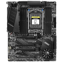 Carte mère MS'I TRX40 PRO 10G d'occasion pour processeurs de bureau AMD Ryzen Threadripper pour socket STRX4 avec 8 DDR4 256 Go de mémoire