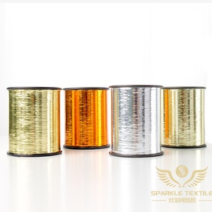 Nhà máy cung cấp chỉ kim loại mạ vàng loại M cường độ cao dùng cho phim dệt kim, may và dệt - Product Image 5